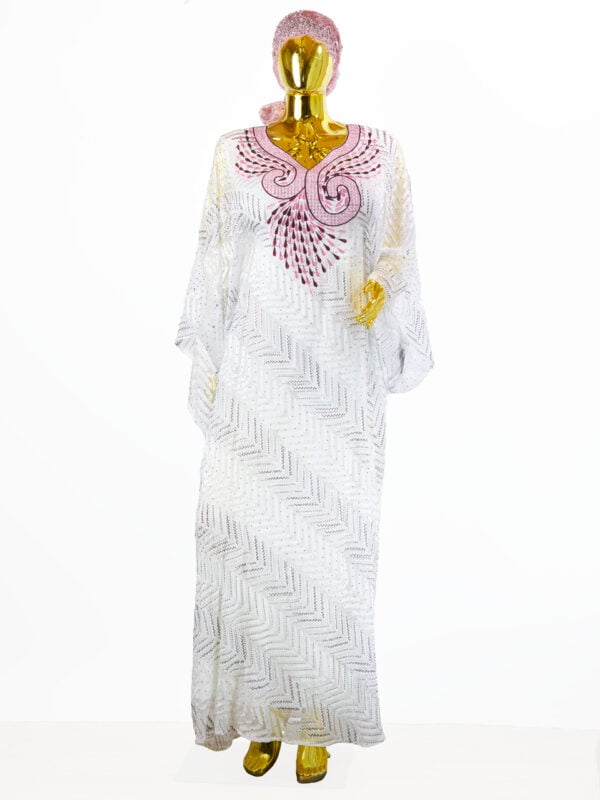 LUXE SIGNATURE LACE EMBROIDERY ABAYA