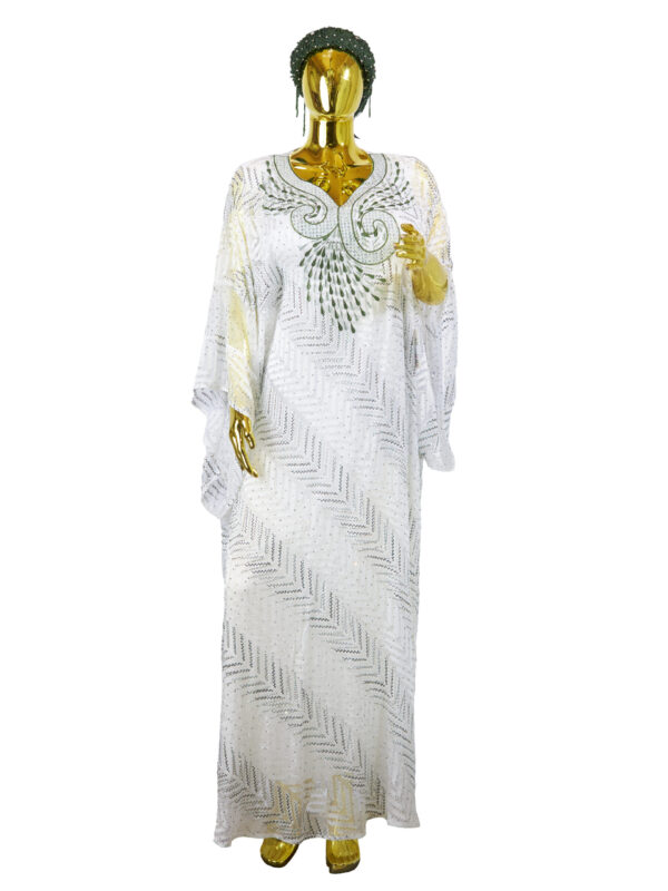 LUXE SIGNATURE LACE EMBROIDERY ABAYA