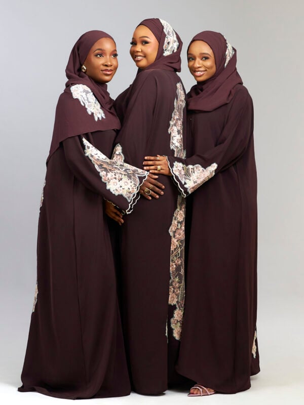 KP 3D LUXE ARABIC ABAYA