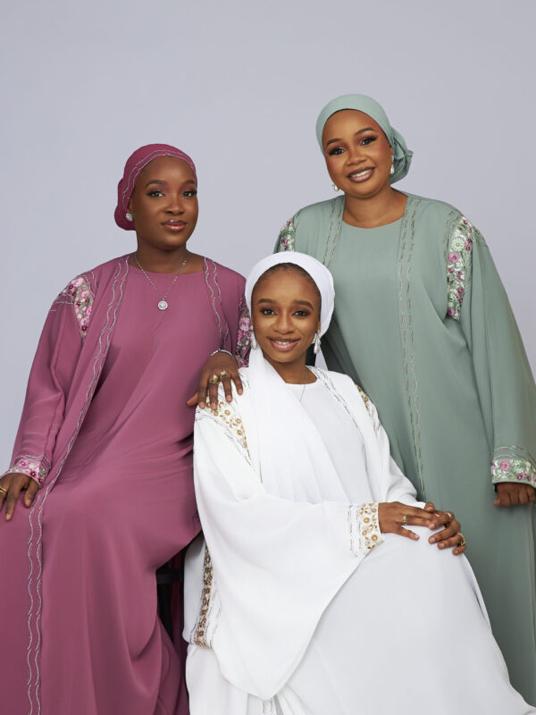 Luxe handwork 2-piece abaya