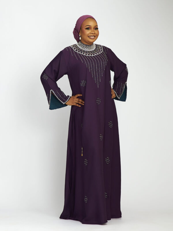 LUXE CUSTOM HAND BEADED ABAYA