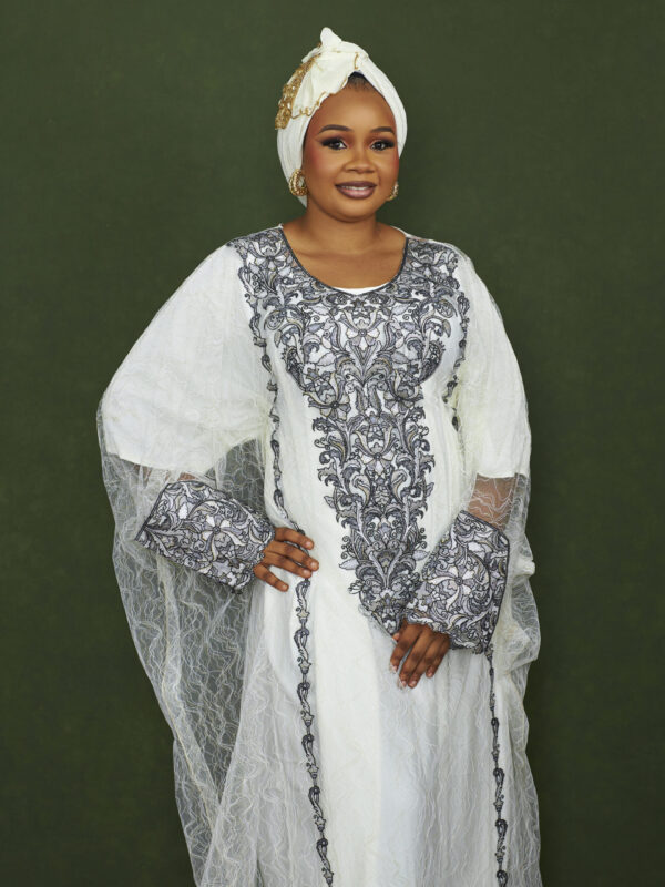 LUXURY VVIP NET EMBELLISHED KAFTAN