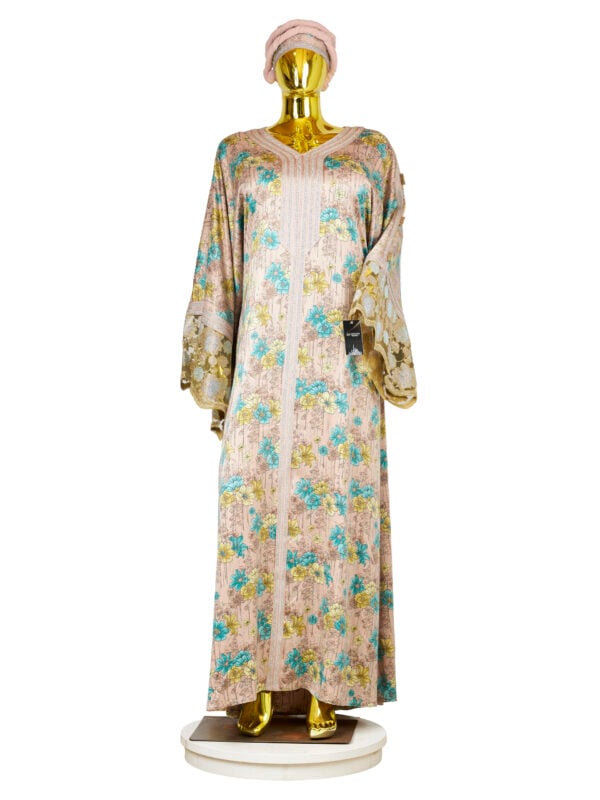 LUXE OPULENCE SLEEVE STONED ABAYA