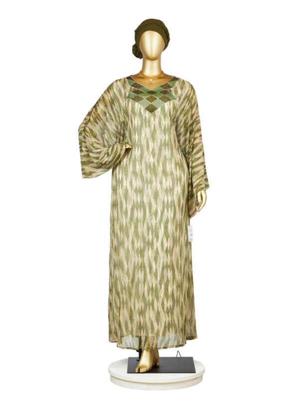 LUXE OPULENCE FULLY STONED HANDWORK ABAYA