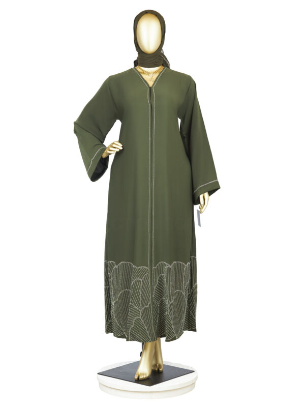 LUXE FULLY STONEWORK ABAYA