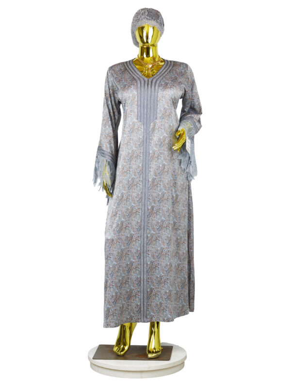 LUXE LACEY SLEEVE HANDWORK ABAYA