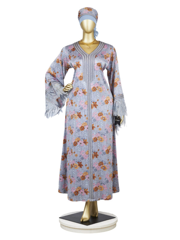 LUXE LACEY SLEEVE HANDWORK ABAYA