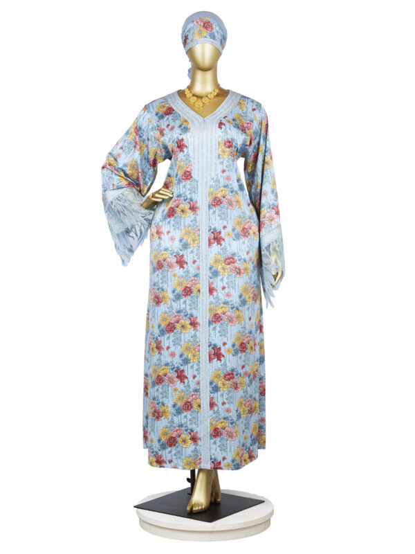 LUXE LACEY SLEEVE HANDWORK ABAYA