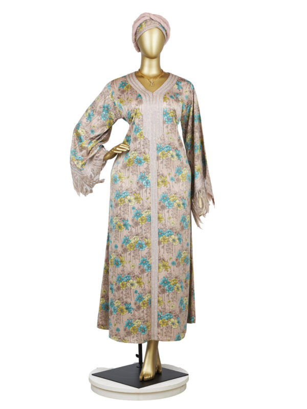 LUXE LACEY SLEEVE HANDWORK ABAYA