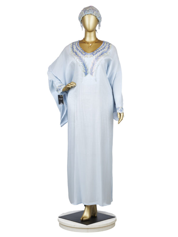LUXE CUSTOM STONED BOUBOU KAFTAN