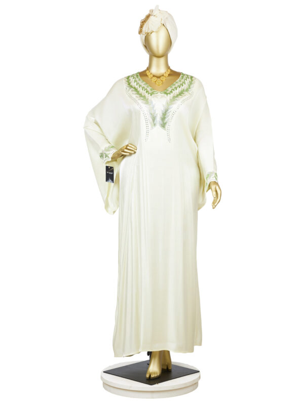 LUXE CUSTOM STONED BOUBOU KAFTAN