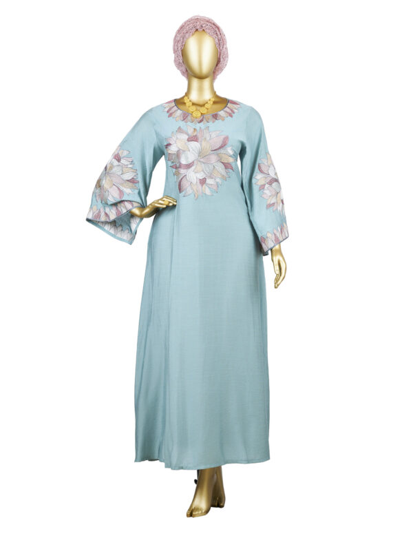 LUXE RL EMBROIDERY KAFTAN