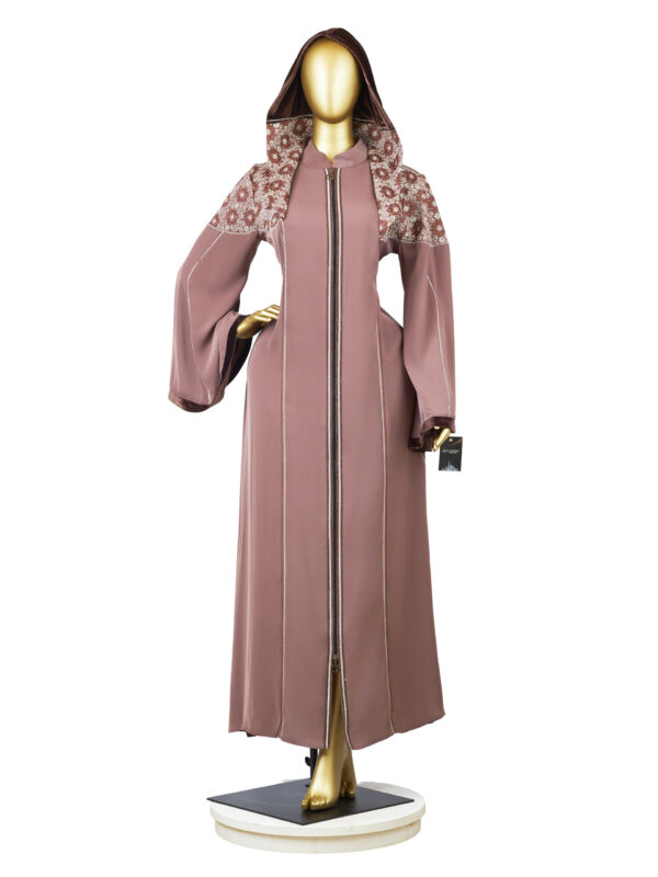LUXE EYP EMBROIDERY HOODIE KAFTAN