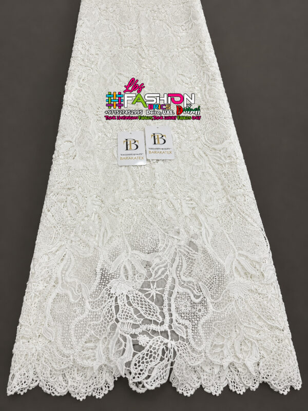 WHITE SWISS LACE