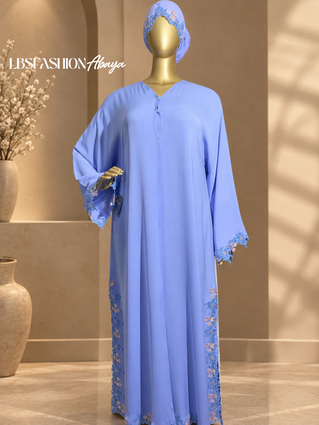 Luxe Arabic Abaya 013