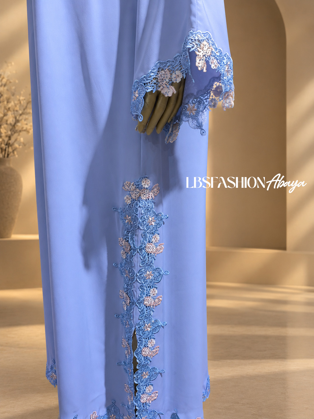 Luxe Arabic Abaya 013 - Image 3