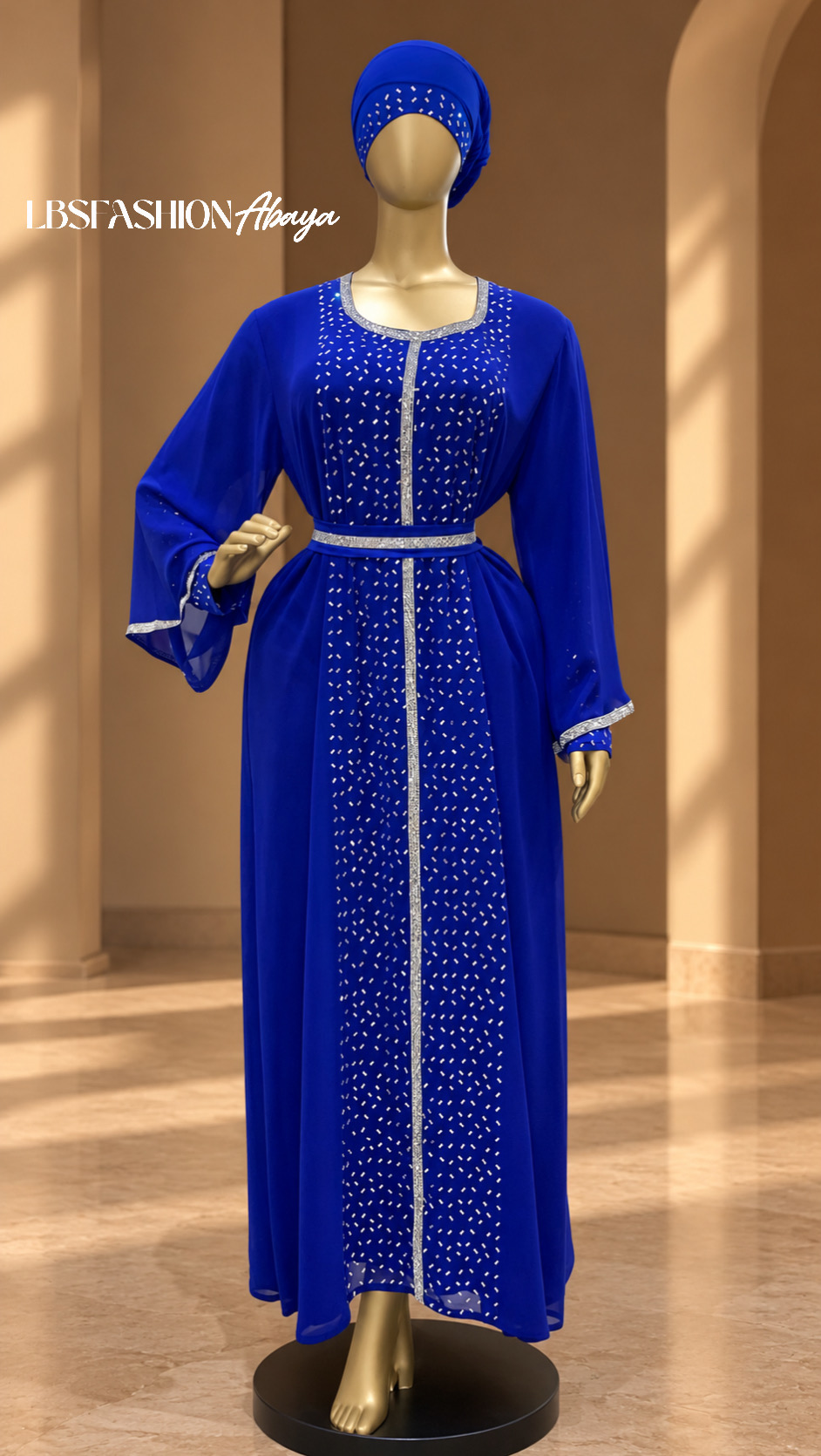 Luxe Arabic Abaya 003