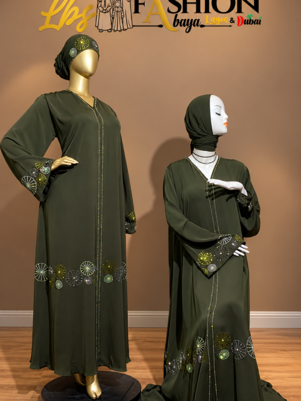 LBS LUXE ARABIC ABAYA 089