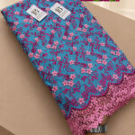 SWISS APPLIQUE LACE COTTON FABRIC