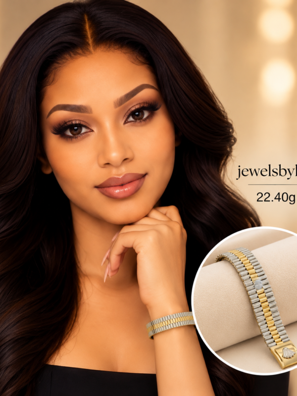 18K GOLD BRACELET 22.40g