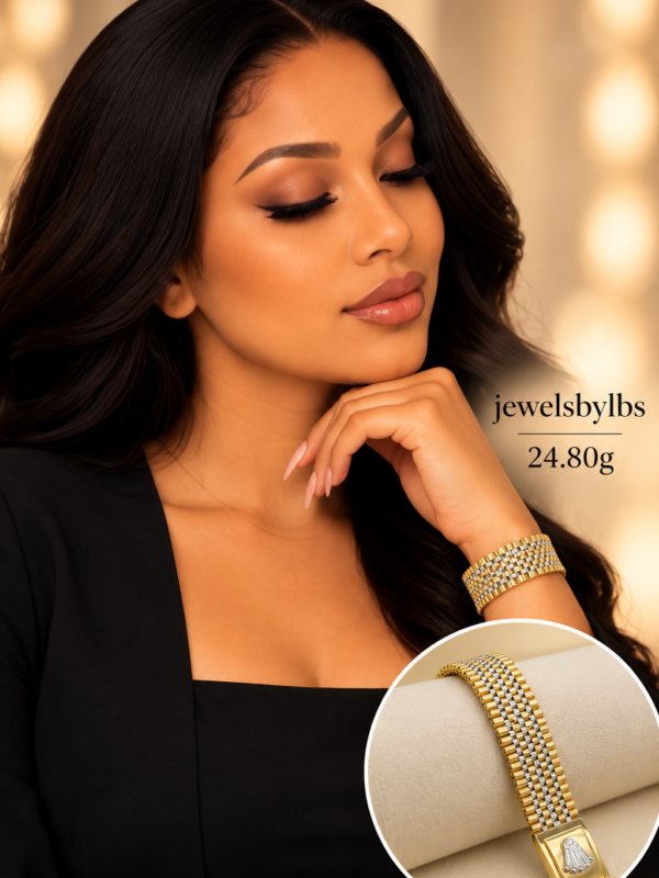 18K GOLD BRACELET 24.80g