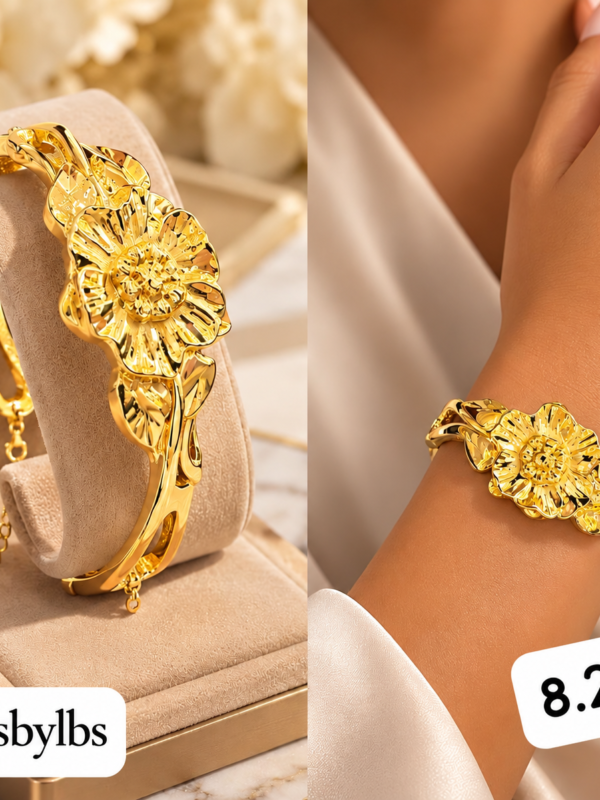21K GOLD BANGLES 8.2g